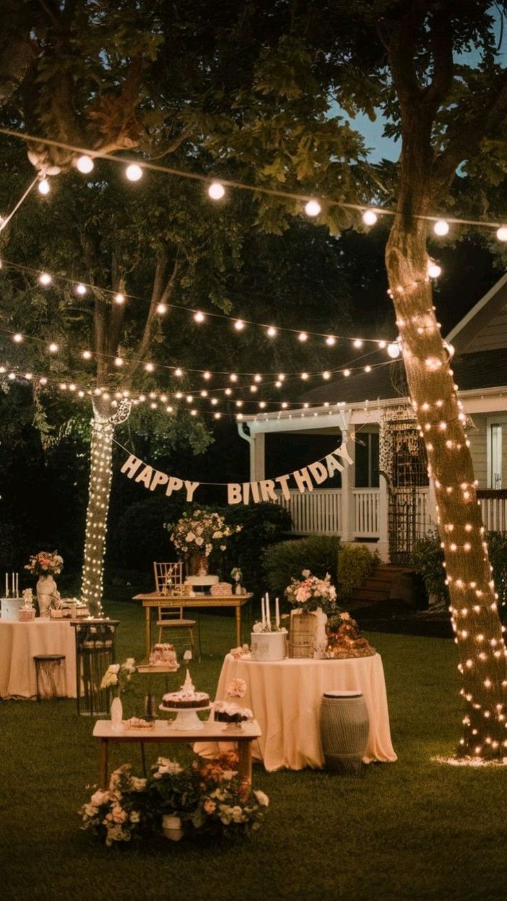 Birthday Party Setup